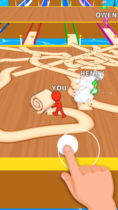 暇つぶしゲーム - Spiral Race screenshot1