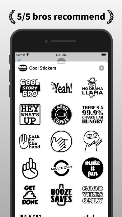 Cool Stickers! screenshot 3