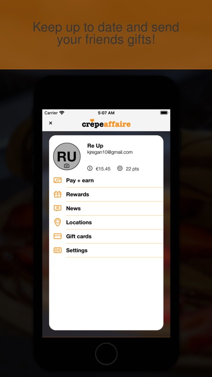 Crepeaffaire App