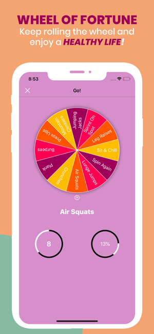 Workout Wheel: HIIT Workouts(圖6)-速報App