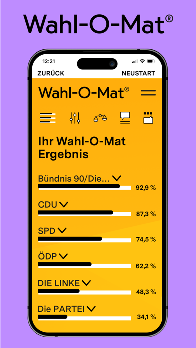 Wahl-O-Mat screenshot 4