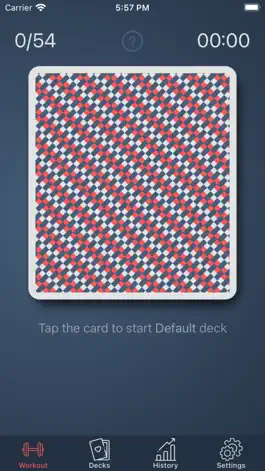 Game screenshot Deck of Cards - Home workout mod apk