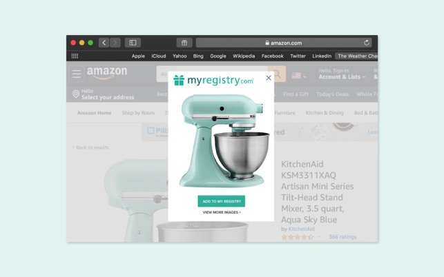 Add to MyRegistry.com Button(圖3)-速報App