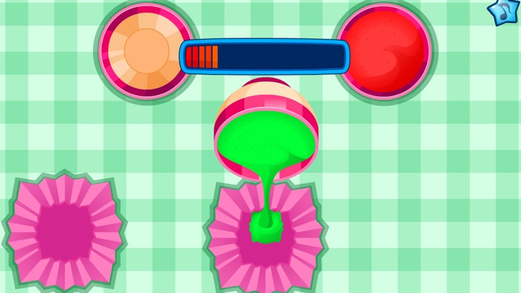 Cooking colorful cupcakes game screenshot-3