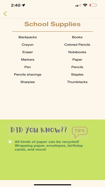 The Recycling Dictionary