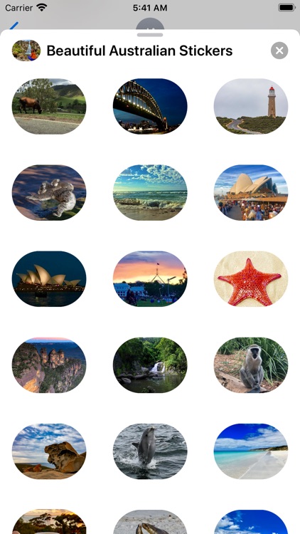 Beautiful Australian Stickers