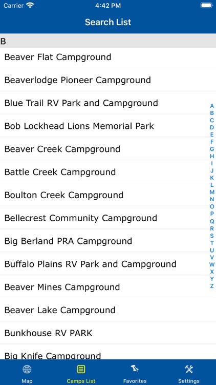 Alberta – Camping & RV spots screenshot-5