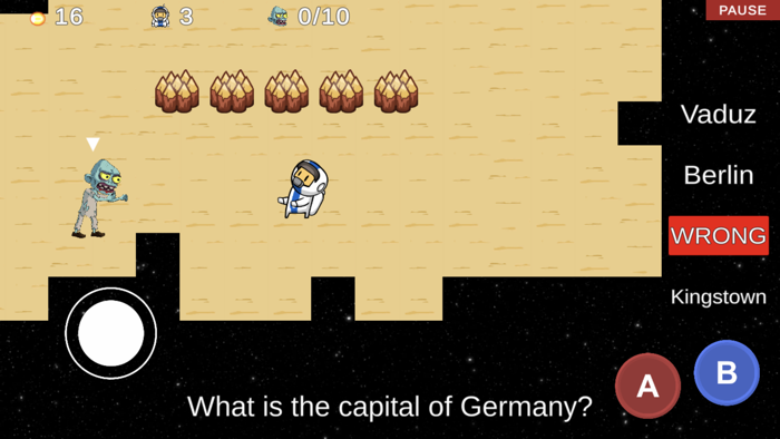 Zombie School - Question Game