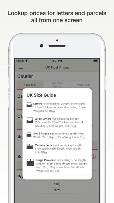 How to cancel & delete UK Post Prices from iphone & ipad 2
