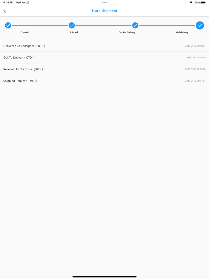 Thiqa Delivery Business