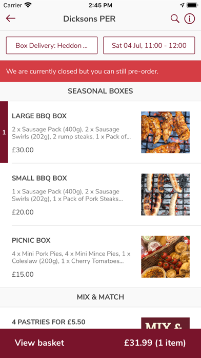 Dicksons Collection & Delivery screenshot 3