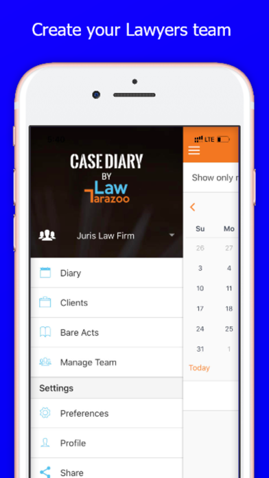 How to cancel & delete Case Diary by Law Tarazoo from iphone & ipad 1