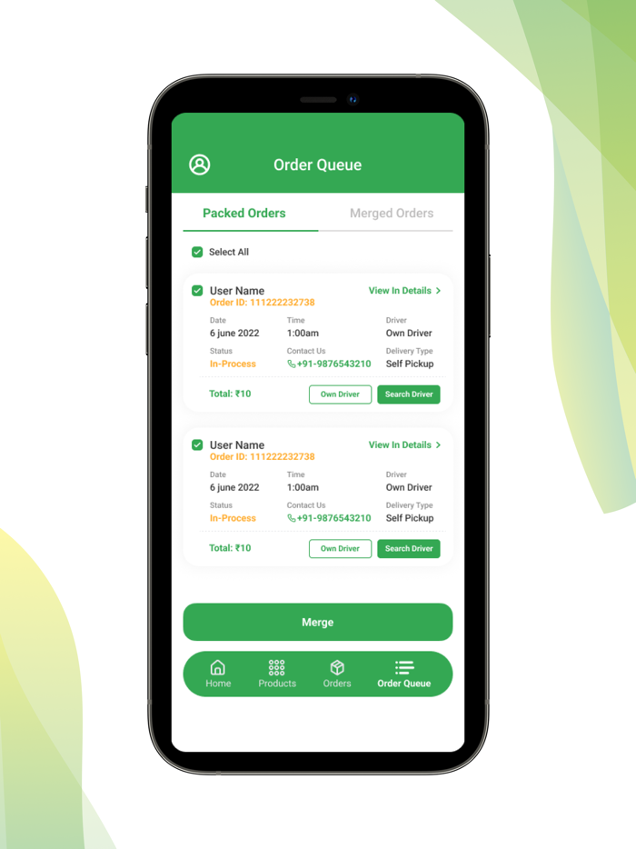 Liefershop Unternehmer