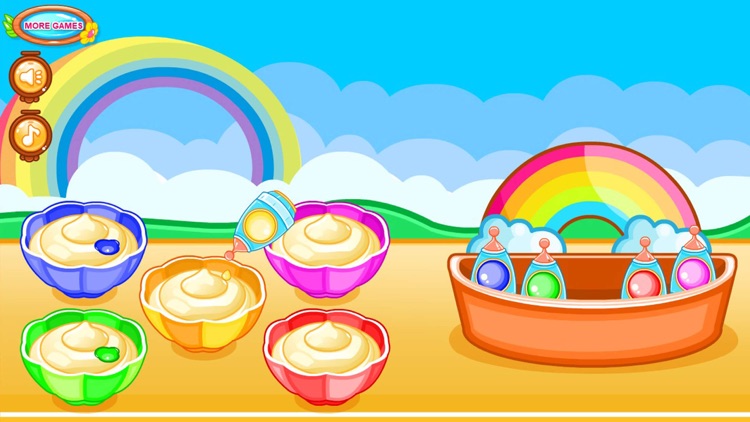 Cooking colorful cupcakes game screenshot-5