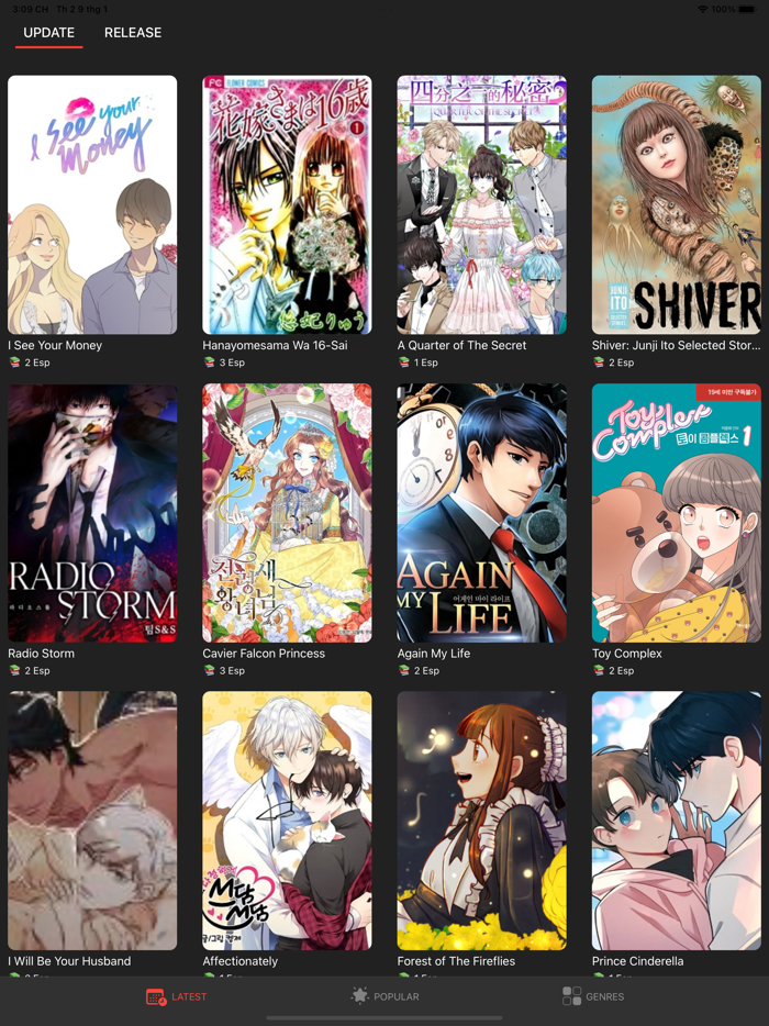 COMIC READER - WEBTOON MANGA