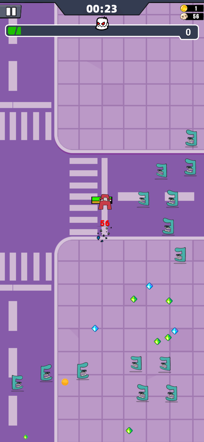 Alphabet Crowd Runner