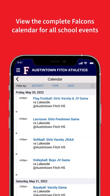 Austintown Fitch Athletics screenshot-3