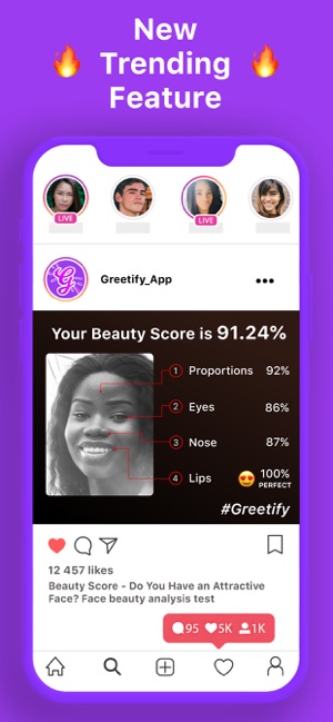 Greetify: Beauty Score(圖2)-速報App