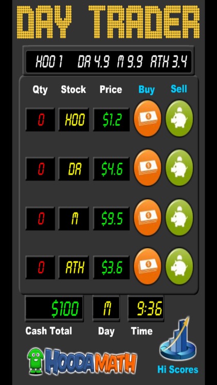 Day Trader Game