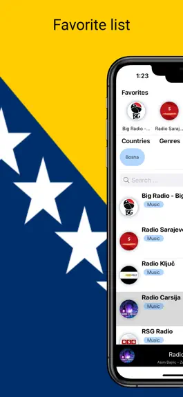 Game screenshot Bosna i Hercegovina Radio Live apk