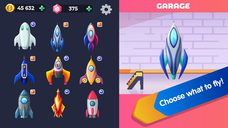 Rocket in Space: Running Games