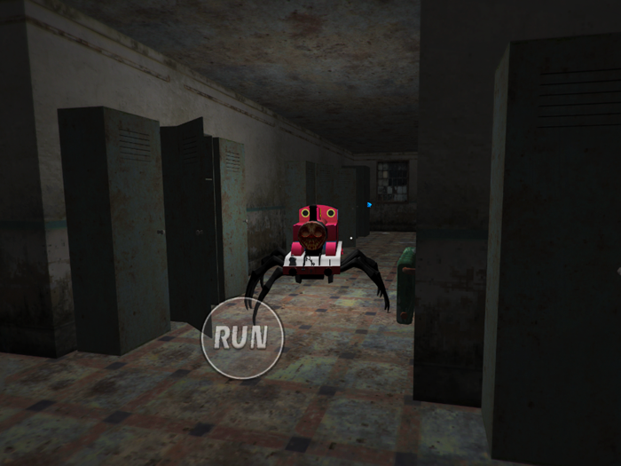 Choo Choo Horror Spider train