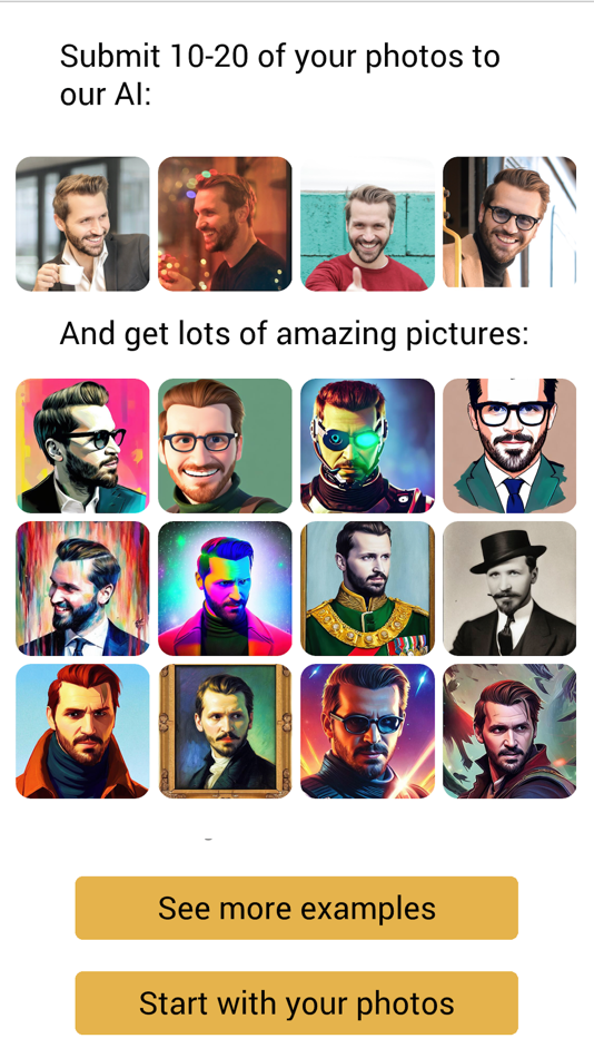 Many Me - Ai Portrait Creator By Voxeloid Kft. - (Ios Apps) — Appagg