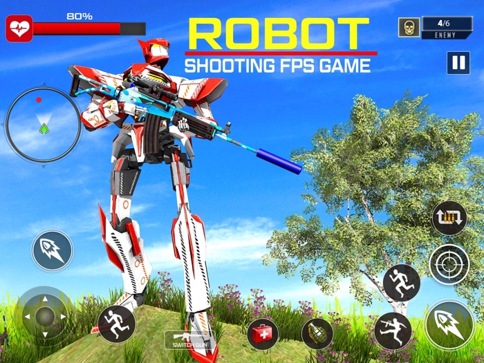 Robot Shooting FPS Game