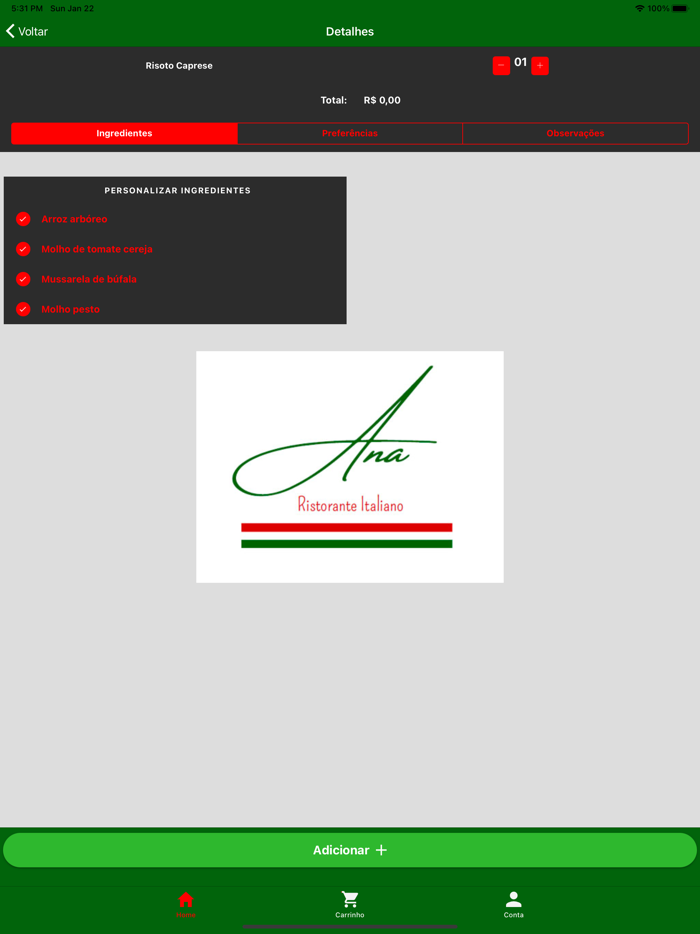 Ana Ristorante Italiano