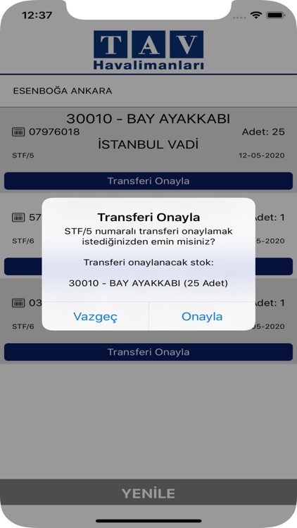 Depo Transfer Takip