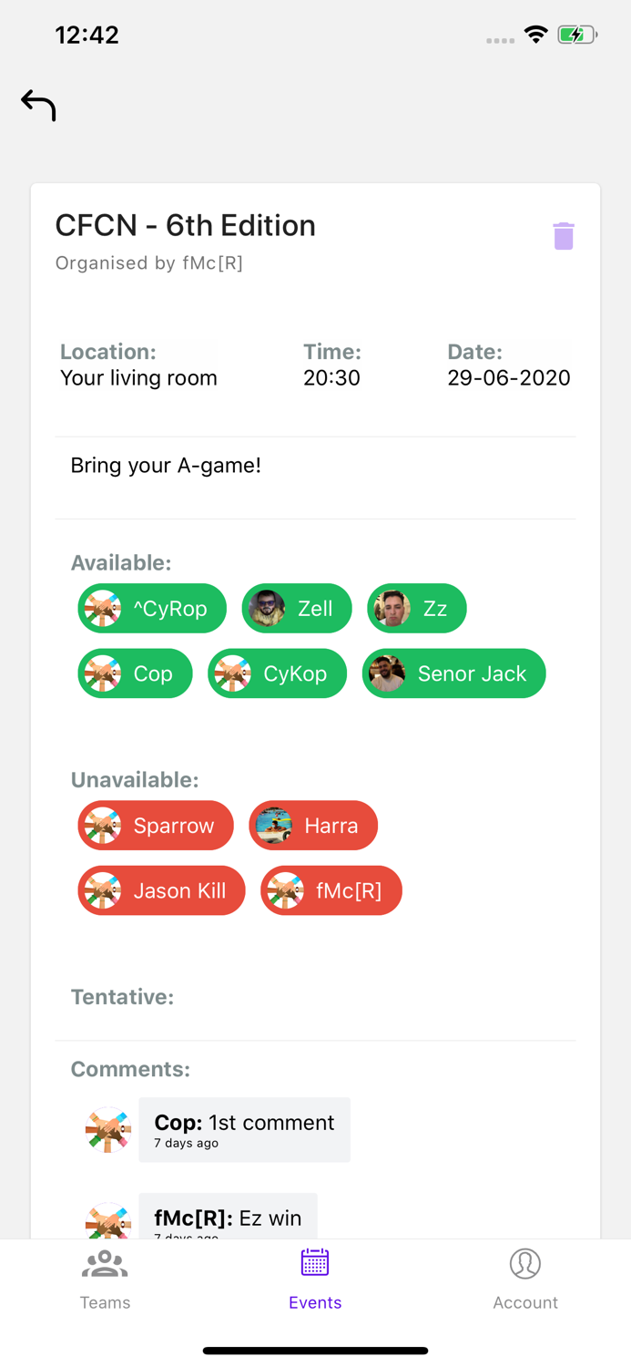 GroupApp - Manage your group