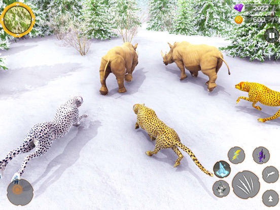 Wild Cheetah Family Sim 3D screenshot 4