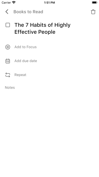 Focused: To-Do Lists & Tasks