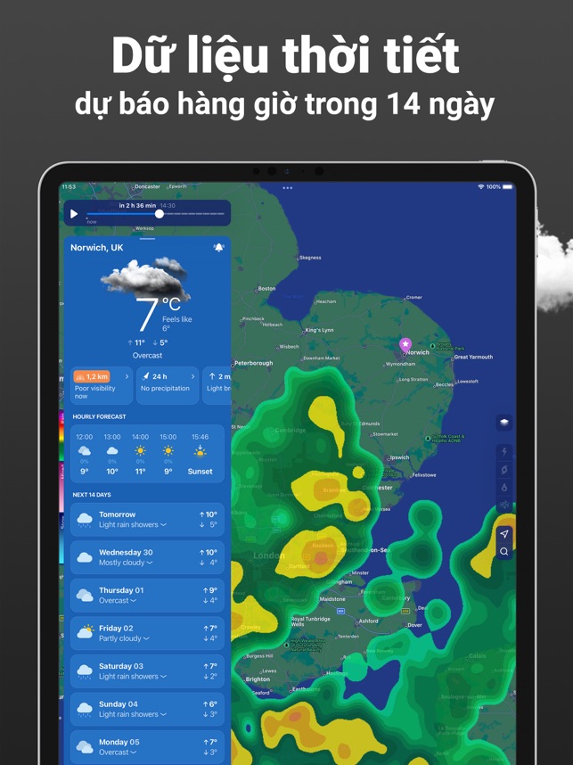 Clime: Radar Thời Tiết Trên App Store