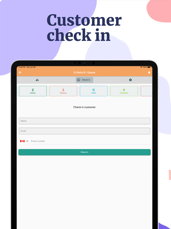 Q Waits B virtual queue mgmt