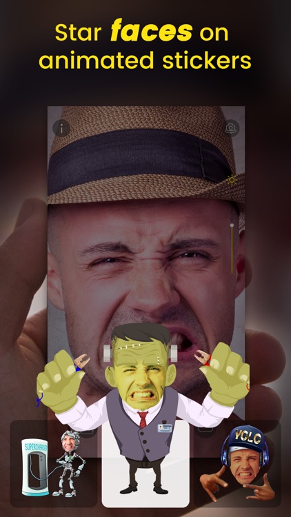 Stixy - Animated face stickers screenshot-0