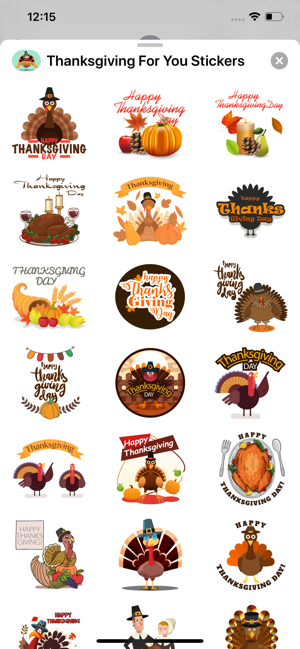 Thanksgiving For You Stickers(圖2)-速報App