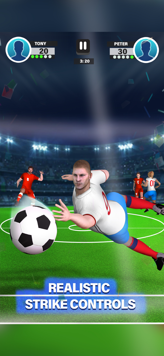 Real Football Strike Game