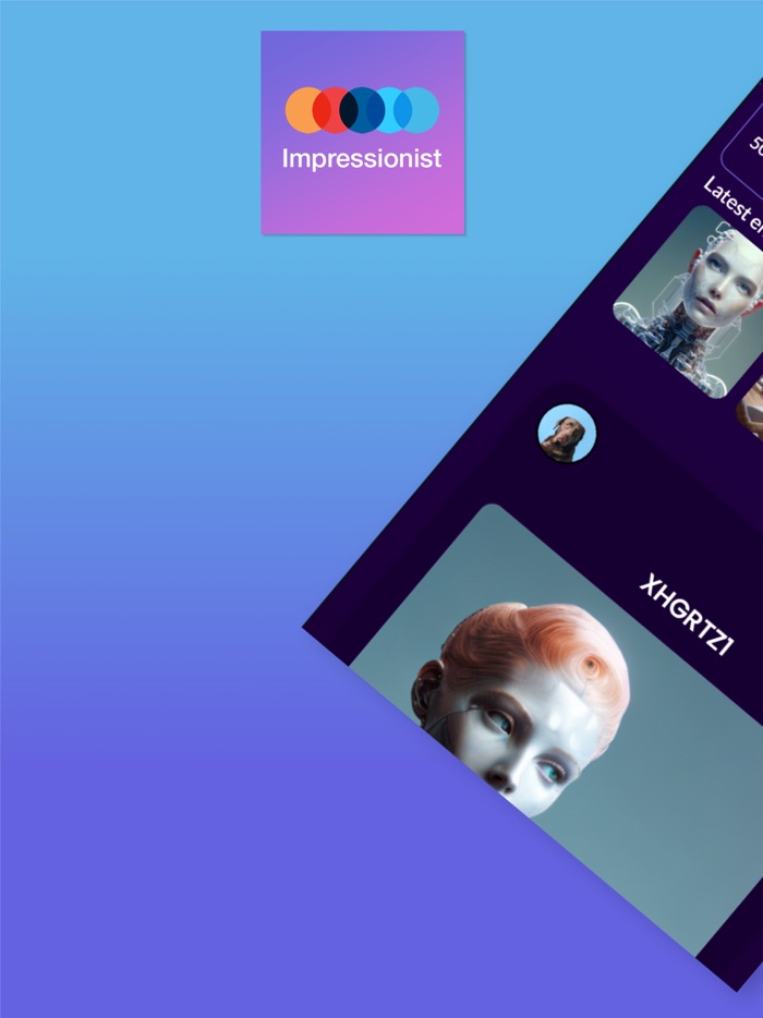 Impressionist AI Art  Design