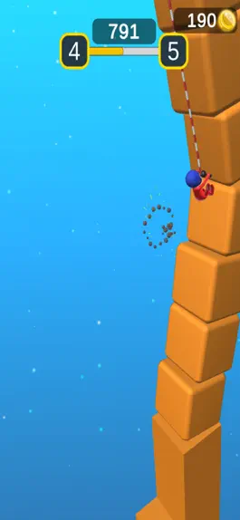 Game screenshot Crazy Rappelling apk