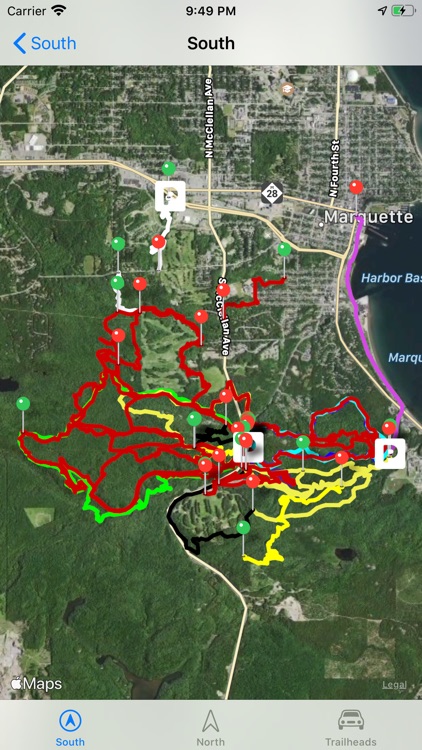 Marquette Trails App