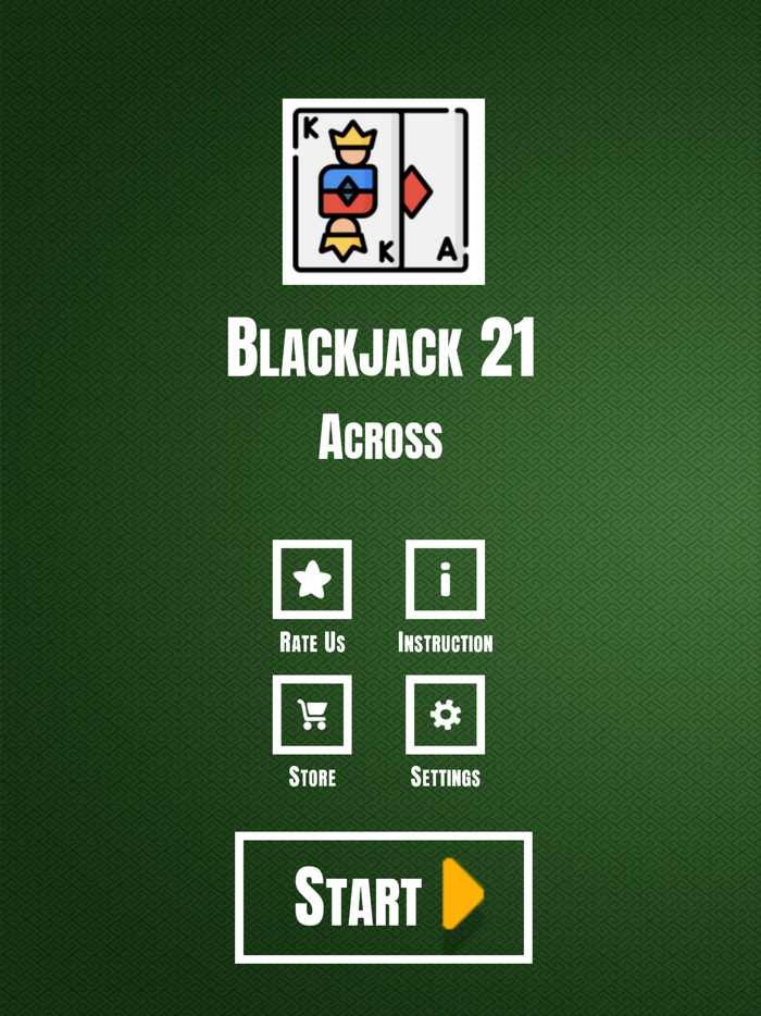 Blackjack 21 Across