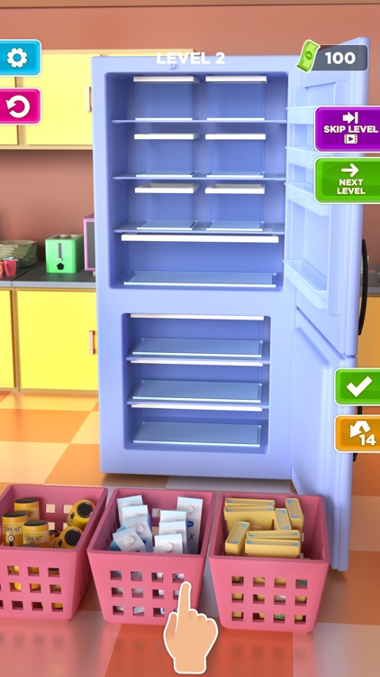 Fill The Fridge 3D