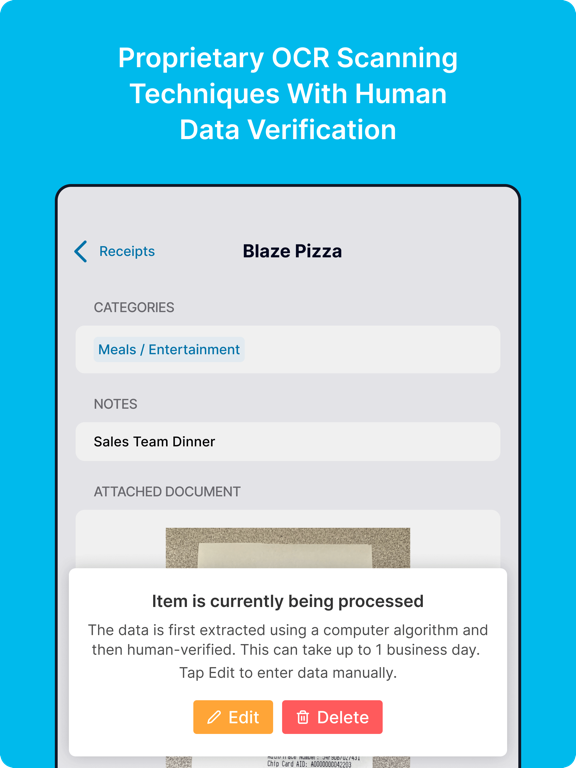 Shoeboxed Receipt Scanner App