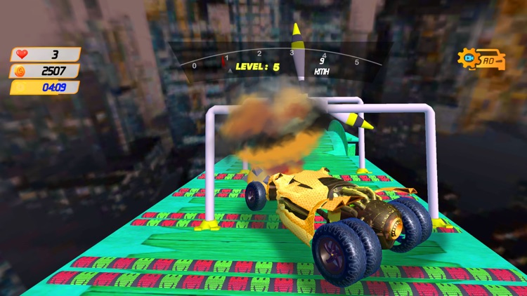 Car Crash Ramps! Can You Cross