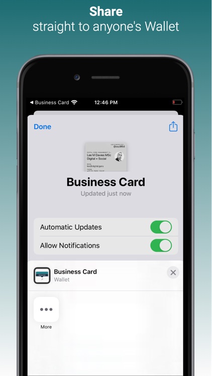 Wallet Business Card screenshot-1