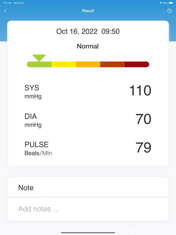 iHealth MyVitals screenshot 4