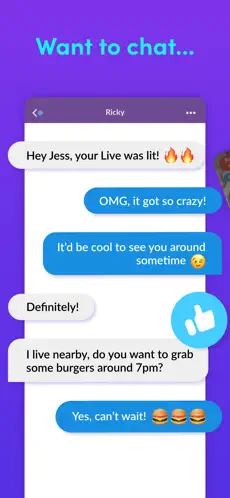 Captura de Pantalla 3 MeetMe - Chatea en Vivo iphone