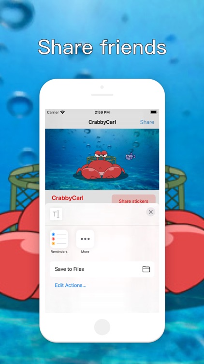 CrabbyCarl-Sticker