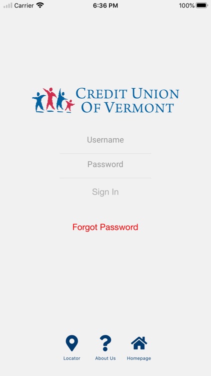 Credit Union of Vermont App
